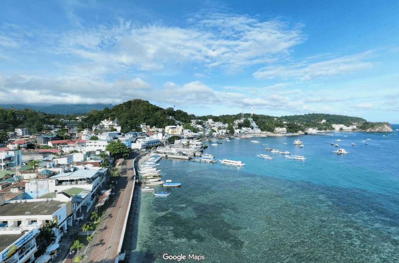 400 sqms (w/ 2 storey structure) Overlooking Property at Sabang Boulevard, Puerto Galera — photo 1 of 3
